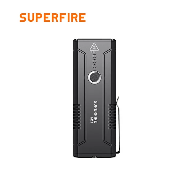 SUPERFIRE M12 Haute Lumen Lampe de Poche