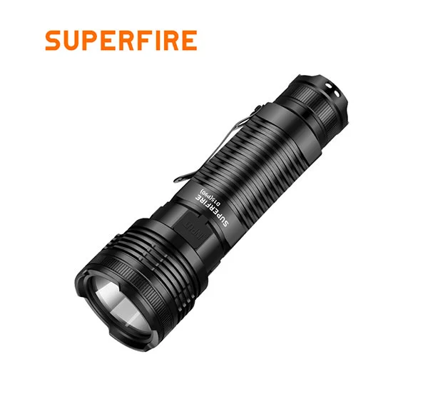 SUPERFIRE R3-P90 2000 Lumens 36w Banque de puissance lampe de poche rechargeable