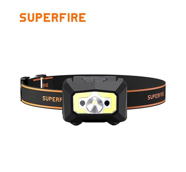 Lampe frontale à lumière rouge SUPERFIRE X30
