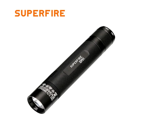 SUPERFIRE EP01 Mini lampe de poche LED à sécurité intrinsèque rechargeable et antidéflagrante