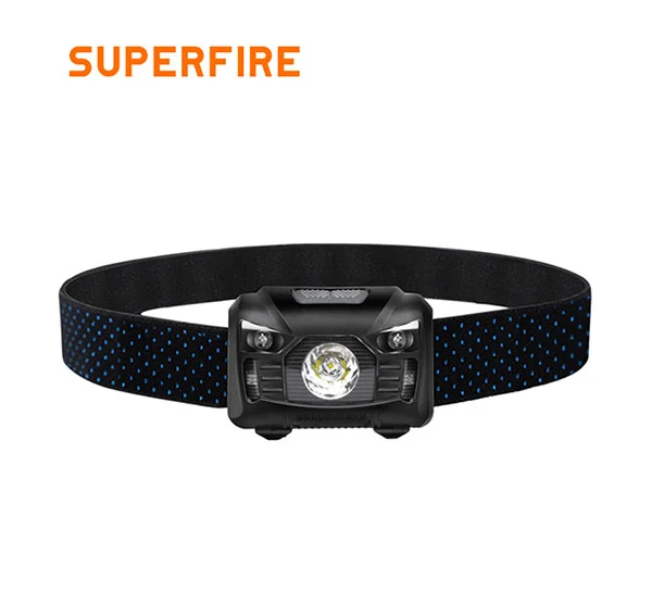 SUPERFIRE HL06 Capteur Lampe frontale