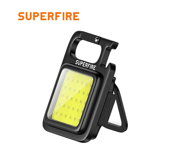 SUPERFIRE MX16 COB Porte-clés lumière de travail