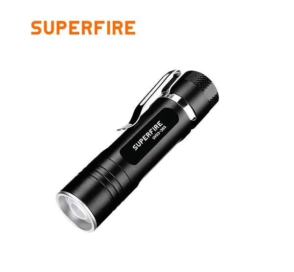 SUPERFIRE UV03 365nm 3w lampe de poche UV portable