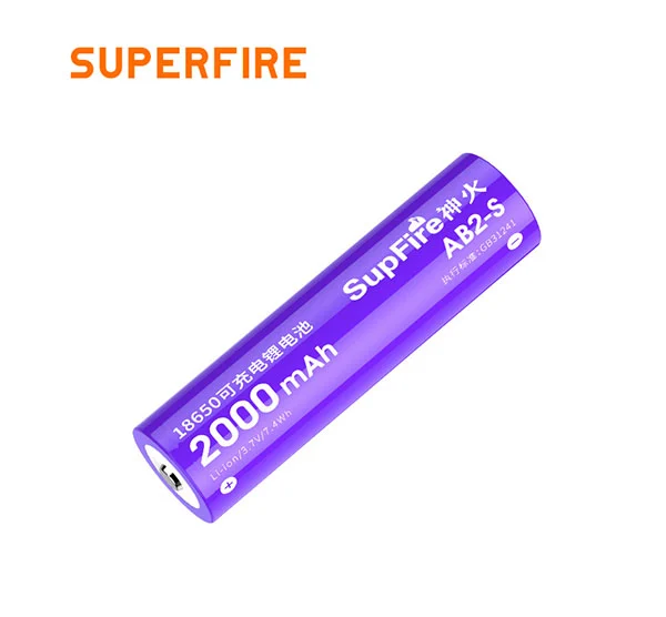 Batterie au lithium rechargeable 2000mAh 3.7 Volt,