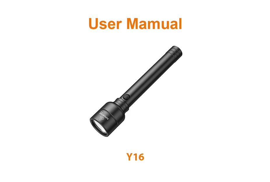 Y16 Lampe de poche Spécification