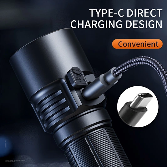 SUPERFIRE L22 Lampe de poche super lumineuse