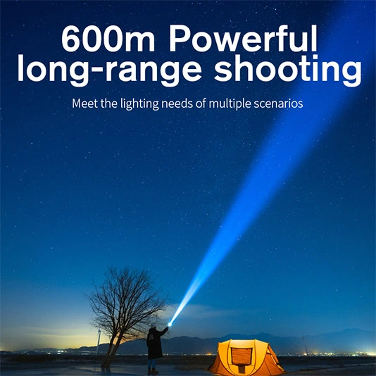 SUPERFIRE L20 Lampe de poche grande capacité