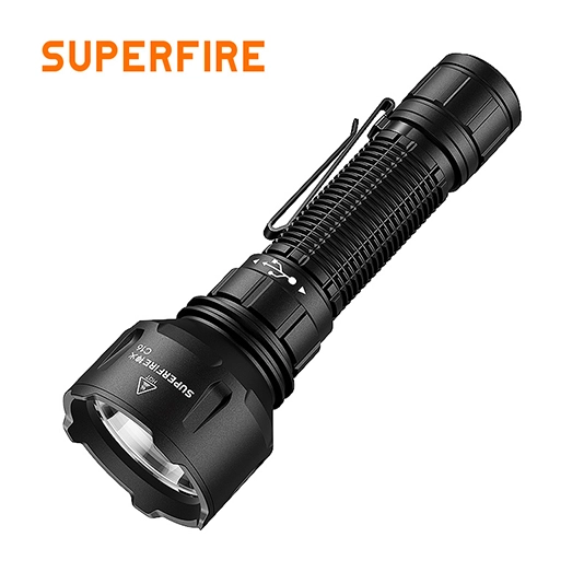 SUPERFIRE C16 Lampe de poche haute puissance
