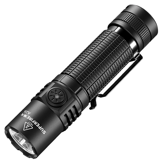 SUPERFIRE A26 Lampe de poche haute luminosité