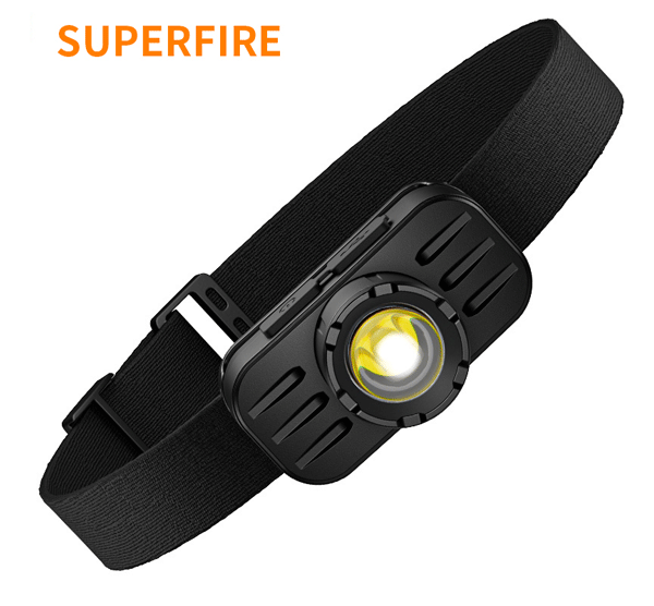 Lampe frontale zoomable SUPERFIRE HL80