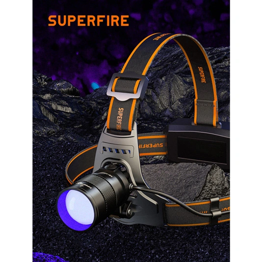 SUPERFIRE HZ01 Phare zoomable uv polyvalent