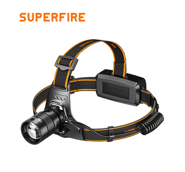 SUPERFIRE HZ01 Phare zoomable uv polyvalent
