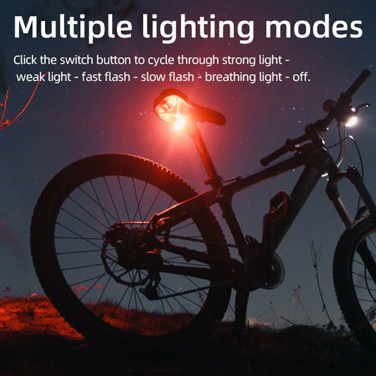 Lumière compacte de vélo SUPERFIRE BTL05