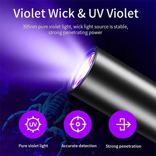 Lampe de poche UV SUPERIFER Z07 395nm