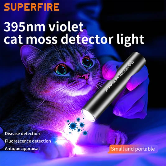 Lampe de poche UV SUPERIFER Z07 395nm