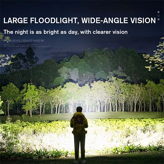 SUPERFIRE F2-X Flahlight zoomable