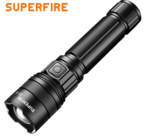 SUPERFIRE F2-X Flahlight zoomable