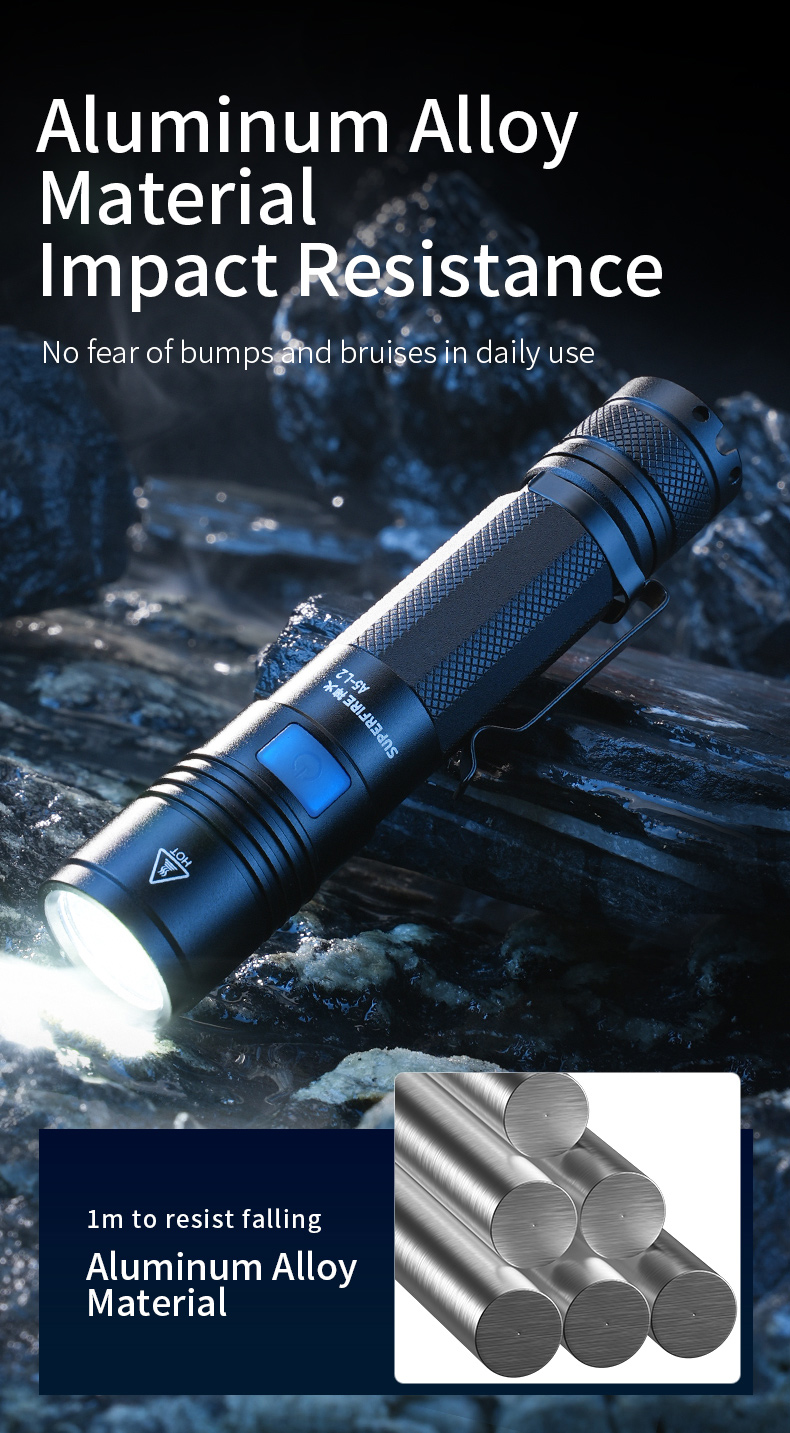 Details of SUPERFIRE New A5-L2 EDC Flashlight Details of SUPERFIRE New A5-L2 EDC Flashlight