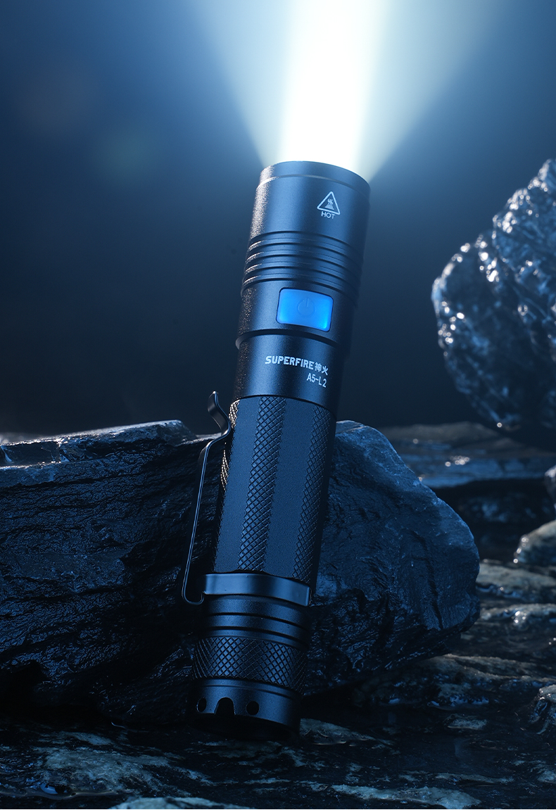 Details of SUPERFIRE New A5-L2 EDC Flashlight Details of SUPERFIRE New A5-L2 EDC Flashlight
