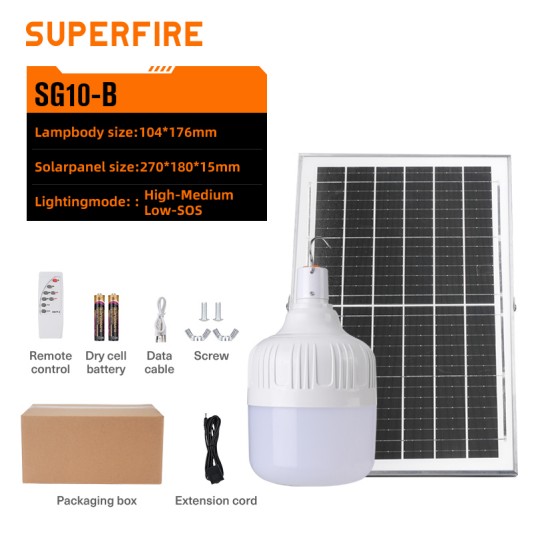 SUPERFIRE SG10-A/B/C Street Lights - 翻译中...