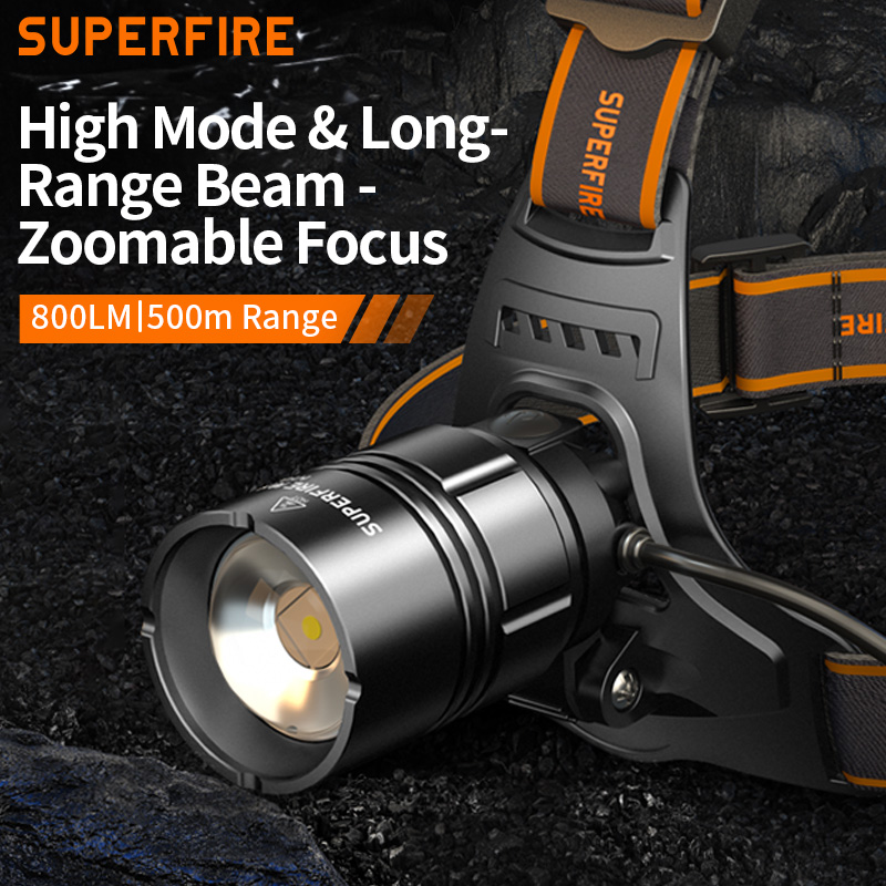 SUPERFIRE HY03 Long-Range Headlights - 翻译中...