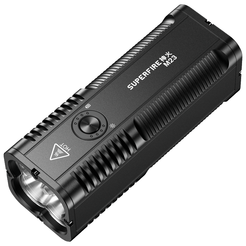 SUPERFIRE M23 High-Powered Flashlight - 翻译中...