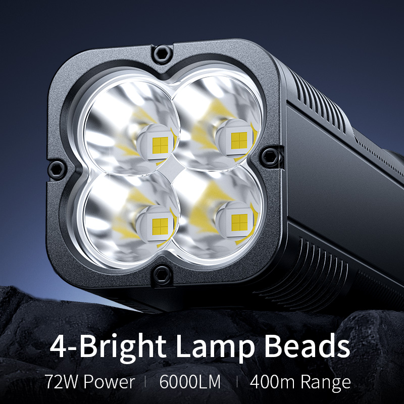 SUPERFIRE M23 High-Powered Flashlight - 翻译中...